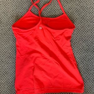 Lululemon Neon Orange Tank top!
